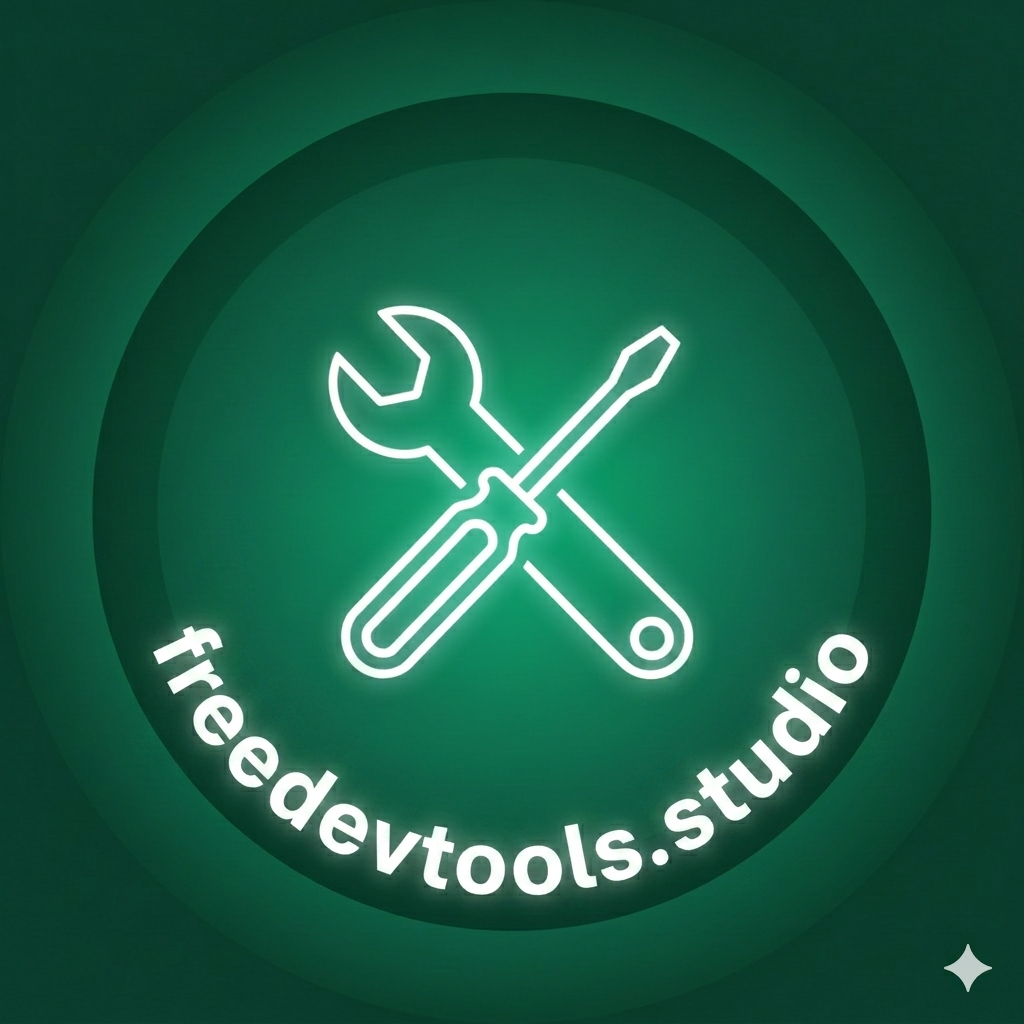 FreeDevTools Studio - Free Online Utilities & Tools for Developers
